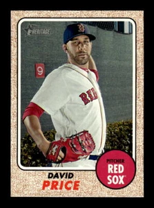 2017 Topps Heritage David Price #480a - Bild 1 von 2