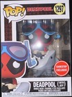 Funko POP! Marvel Season Deadpool with Jeff (Shark) #1297 Gamestop Exclusive