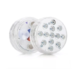 Underwater Swimming Pool Lights 13 LED Submersible Pool Fount Lights with RemodK - Picture 1 of 15