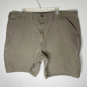 Carhartt Herren 44 Schreinershorts Canvas hellbraun Arbeit Outdoor Schreiner Original FIT - Bild 1 von 7