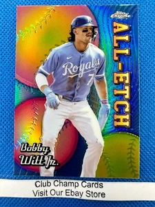 2024 #CAE-25 Bobby Witt Jr Topps Cromo Béisbol All-Etch Inserto Reales - Imagen 1 de 2