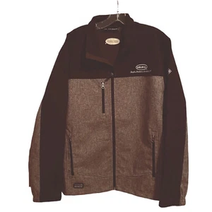 Dri Duck Jacket Mens LRG Poly Spandex Motion 5350 DDX Coat Softshell Black Gray - Picture 1 of 21