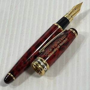 Fountain Pen University Of Houston Red Black Gold - Picture 1 of 18