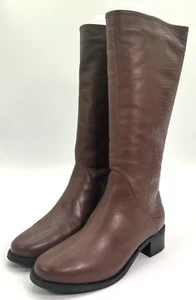 David Tate Superior Women's Size 7.5M Brown Leather Boots - Picture 1 of 9