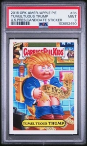 Garbage Pail Kids 2016 AAAP US Pres. Candidate #3b "Tumultuous TRUMP" PSA 9 - Picture 1 of 2