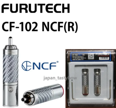 Furutech CF-102 NCF High-end Grade RCA Conversion Plug Rhodium Plating - Image 1 of 4