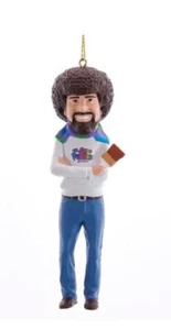BOB ROSS The Joy Of Painting CHRISTMAS ORNAMENT NEW W TAGS - Picture 1 of 1