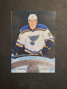2017-18 Upper Deck Tim Hortons Clear Cut Phenoms Colton Parayko #CCP-13 - Picture 1 of 2