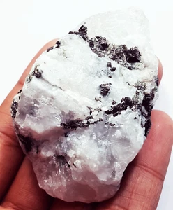 527.20 Ct Certified 100% Natural White Rainbow Moonstone Rough Loose Gemstone - Picture 1 of 6