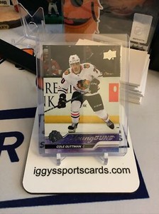 COLE GUTTMAN RC YOUNG GUNS 2023-24 Upper Deck Series 1 Hockey Blackhawks