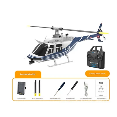 For RC ERA C138 206 1:33 Altitude Hold Optical Flow Localization RTF Helicopter - Image 1 of 4