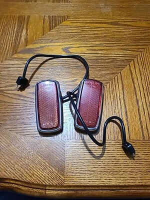 Juego de luces de señalización laterales reflector trasero rojo mercedes-benz r113 w108 w109 w114 w115 Foto 1 de 4