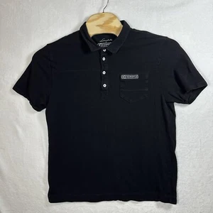 Loomstate Chipotle schwarzes Poloshirt Herren Gr. XL Uniform Arbeit Sammlerstück - Bild 1 von 9