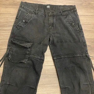 Vintage Marithe Francois Girbaud Womens Flare Jeans 30 X 31 Black Denim RARE Y2K - Picture 1 of 12