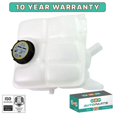 D2P - GENUINE AFTERMARKET PART RADIATOR COOLANT EXPANSION HEADER TANK BOTTLE + CAP FOR FORD FOCUS MK3 C-MAX MK2