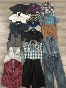 Boys Clothing Lot, Size 4, 17 Items, Lacoste, Airwalk, French Toast, Cat & Jack - Picture 1 of 23