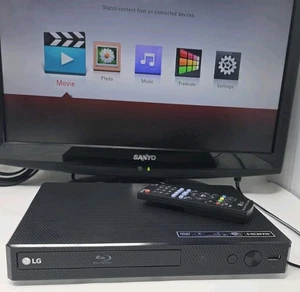 Lecteur DVD Blu-Ray LG BPM35 WiFi Steaming avec télécommande et alimentation testé fonctionnel 4199 - Photo 1/13