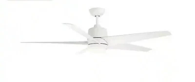 54" 5 Blade 3 Speed Dimmable Quiet Shatter Resistant Ceiling Fan W/Out Remote  - Image 1 of 4