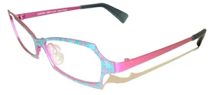 LAFONT BIBI 760 BLUE AND PINK ISSY & LA EYEGLASSES 130 51- 14 CHILDS - Picture 1 of 3