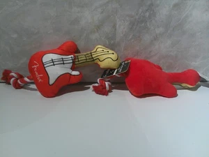 Perri's Lot of 2 Squeaky Dog Toy/Fender - Picture 1 of 3