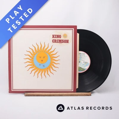 King Crimson Larks' Tongues In Aspic A-2 B-2 LP Album Vinyl Record - VG+/EX Foto 1 de 4
