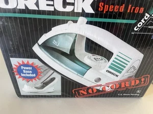 Oreck Speed Iron Cordless Model TX850 With Swivel Base Factory Sealed - Picture 1 of 6