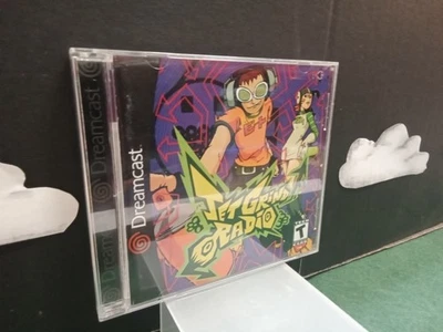Radio Jet Grind para SEGA Dreamcast Jewel Case manual tarjeta de registro limpia Foto 1 de 4