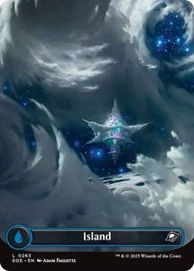 Island - BORDERLESS - Edge of Eternities EOE - 0263 - MTG Magic - Bild 1 von 2