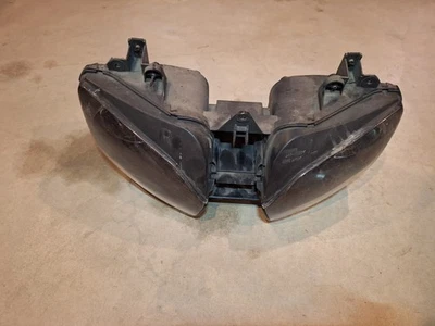 99-02 1999 2000 2001 2002 Yamaha YZF-R6 YZFR6 Conjunto de faros delanteros OEM Foto 1 de 4