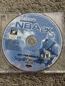 Sega Dreamcast NBA 2K not for resale