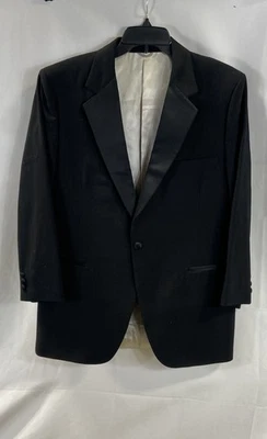 Givenchy Men's Black Wool Blend Suit Jacket Size 42 - Image 1 of 4