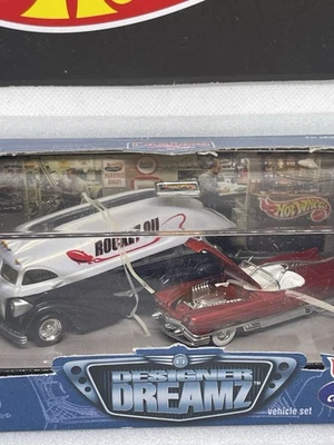 1999 Hot Wheels Collectibles Designer Dreamz Rocket Oil & Bizarro Unopened - Image 1 of 2