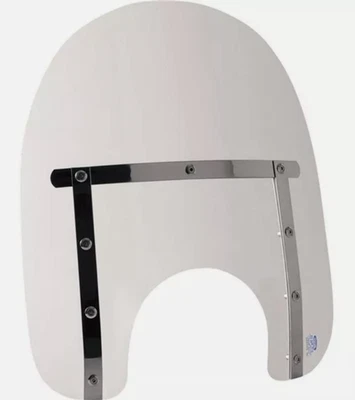 MEMPHIS SHADES SLIM 15" CLEAR WINDSHIELD 7" HEADLIGHT OPENING MEM4110 - Image 1 of 4