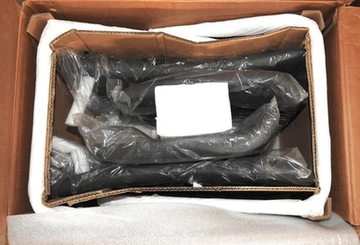 Trade Point Esszimmerstuhl Mulan Set, 2 St., Bezug Kunstleder, Metall, anthrazit - Bild 1 von 3