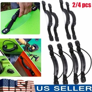 2/4pcs Rubber Boat Luggage Side Mount Carry Handles Fitting for Kayak Canoe Boat - Picture 1 of 14