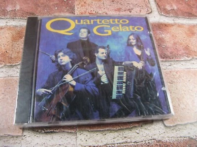 QUARTETTO GELATO (CD, 1993) SLEEPING GIANT RECORDS CHITARRA ROMANA BMG Direct Foto 1 de 3