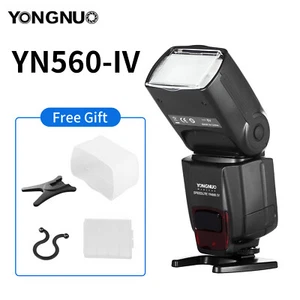 Yongnuo YN560 IV YN560IV Universal Speedlite 2.4G Wireless Flash Light +Diffuser - Picture 1 of 12