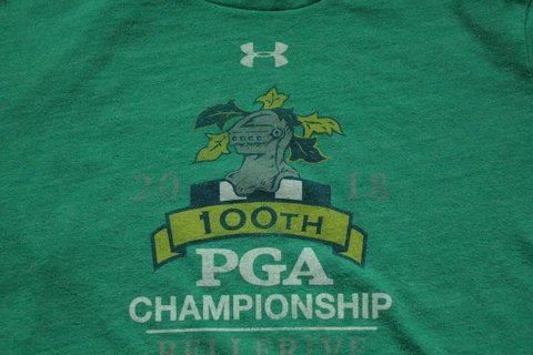 100th PGA Championship Under Armour T-Shirt 2018 Bellerive St. Louis Golf Shirt Cover