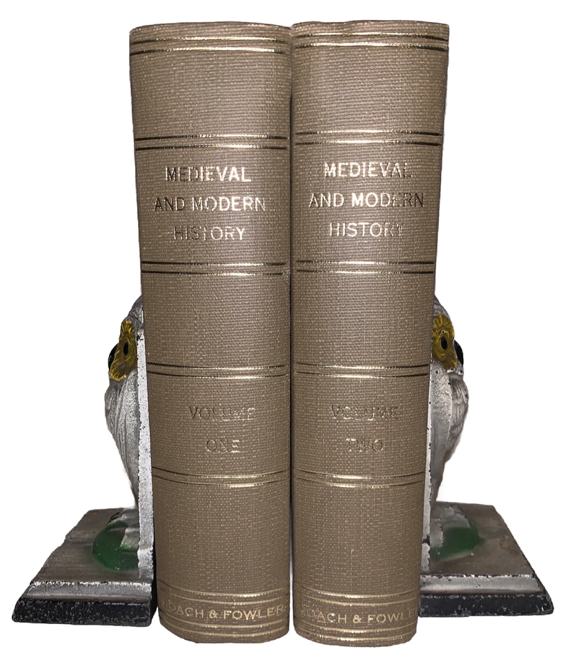 1906, 1st Ed, 2 VOL, MEDIEVAL & MODERN HISTORY, by HAINES & MURPHY, ILLUSTRATED Foto 1 de 4