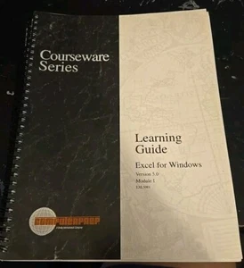 Learning Guide Excel For Windows Version 5.0 - Picture 1 of 1