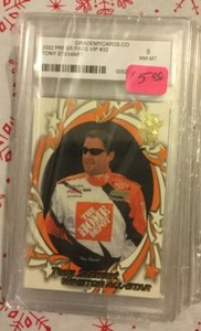 2002 Press Pass VIP #32 - Tony Stewart