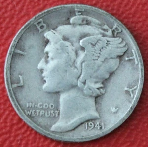 1941 Mercury Dime #8680 - Picture 1 of 2