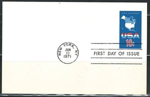 Mint US 10 Cent First Day of Issue postal Card (MNH) - Picture 1 of 2