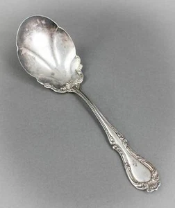 R. Wallace 1835 A1 Antique "Joan" Silverplate Large Casserole Serving Spoon - Picture 1 of 5