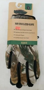 Quiet Wear(Brand) Non-Insulated RealTree Fleece Glove-NEW - Picture 1 of 2