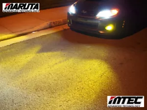 MTEC / MARUTA 2700K GOLDEN YELLOW LED 9006 HB4 HEADLIGHT / FOG LIGHT KIT - Picture 1 of 12