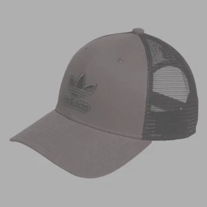 NWT MEN'S ADIDAS ORIGINAL IR1021 ICON 3.0 TRUKER GREY/BLACK ADJUSTABLE HAT CAP - Picture 1 of 5