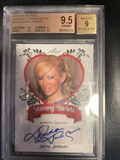 Jenna Jameson 2012 Pop Century Leaf Stunning Starlets Auto Beckett Graded 9.5
