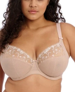 Elomi EL4380 Charley Plunge Bra 42DD US/42DD UK Fawn - Picture 1 of 4