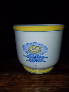 TIFFANY & CO. PLANTER/VASE/BOWL *MADE IN ITALY* ARTWORK ON 4 SIDES - Picture 1 of 14
